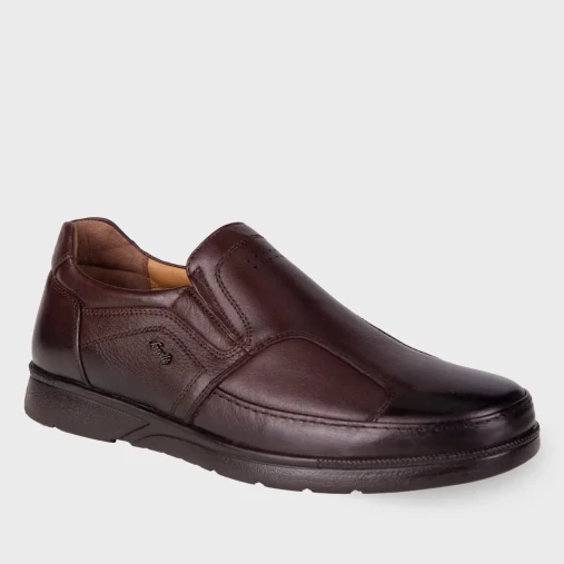 HOKA-H Erkek Deri Hallux Ayakkabı Kahve - 2