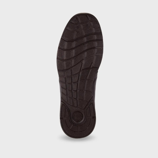 HOKA-H Erkek Deri Hallux Ayakkabı Kahve - 4