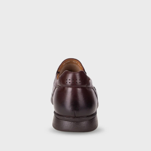 HOKA-H Erkek Deri Hallux Ayakkabı Kahve - 3