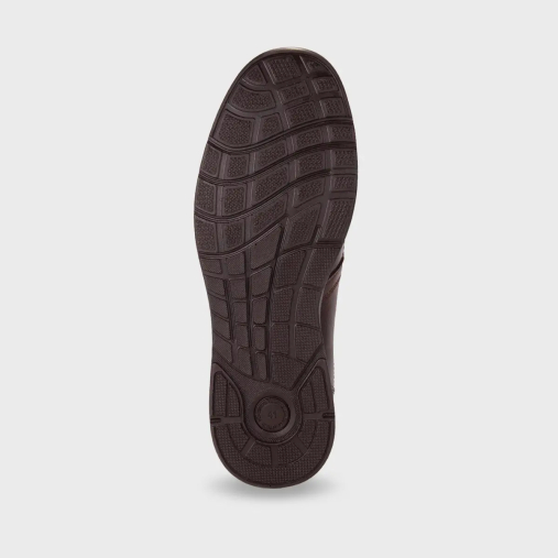 HOKA-H Erkek Deri Hallux Ayakkabı Taba - 4