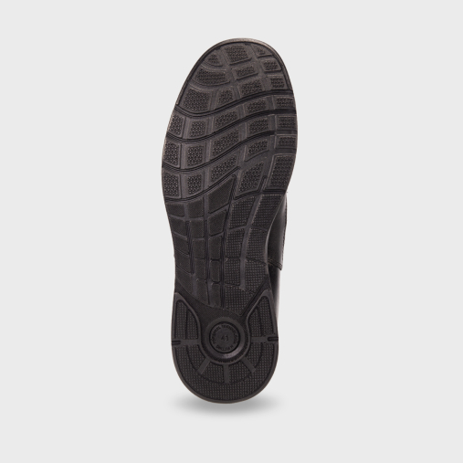 ZEKE-H Erkek Deri Ayakkabı Siyah - 4