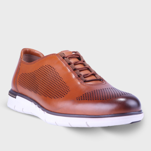 RAFAEL-H Erkek Deri Ayakkabı Taba - 2