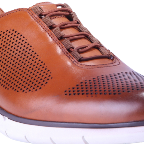 RAFAEL-H Erkek Deri Ayakkabı Taba - 4