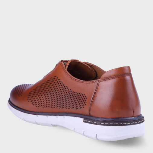 RAFAEL-H Erkek Deri Ayakkabı Taba - 5