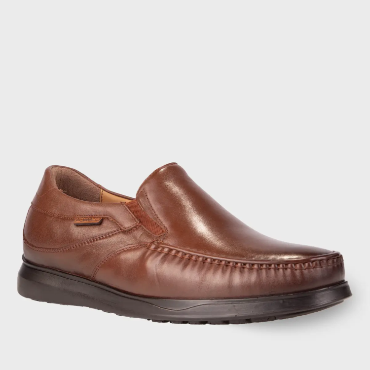 MEYAN-G Erkek Deri Ayakkabı Taba - Forelli (1)