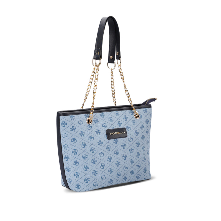 3A01 Kadın El Çantası Mavi - (1)