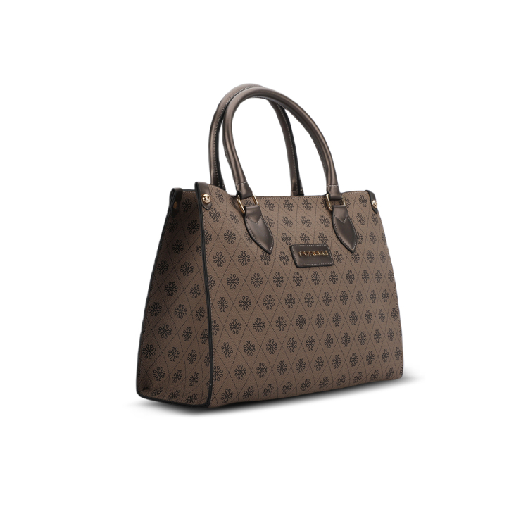 3A07 Kadın El Çantası Vizon - (1)