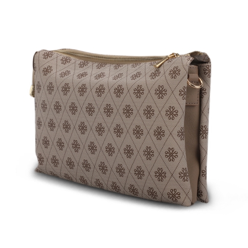 3A36 Kadın Çapraz Çanta Bej - 3