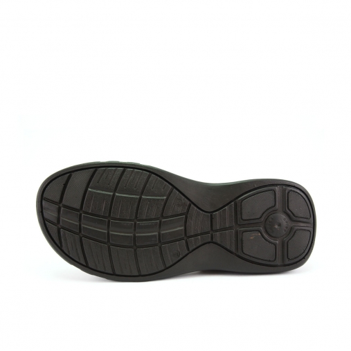 TUNA-G Erkek Deri Terlik Kahve - 4