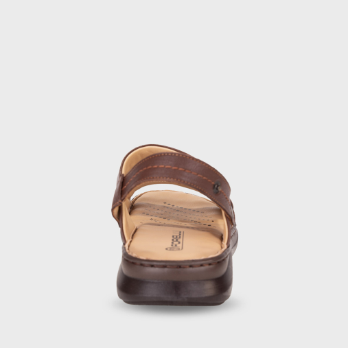 URAL-G Erkek Deri Sandalet Taba - 3