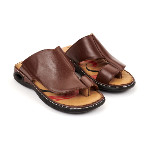 40517-G Erkek Deri Terlik Taba - Forelli (1)