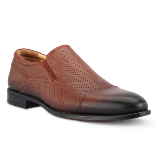 LOGAN-G Erkek Deri Ayakkabı Taba 