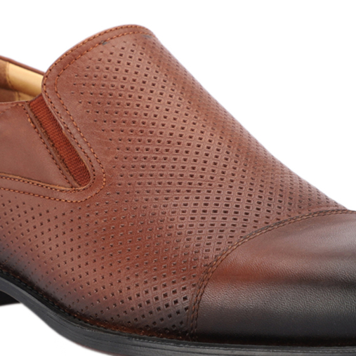 LOGAN-G Erkek Deri Ayakkabı Taba - 4