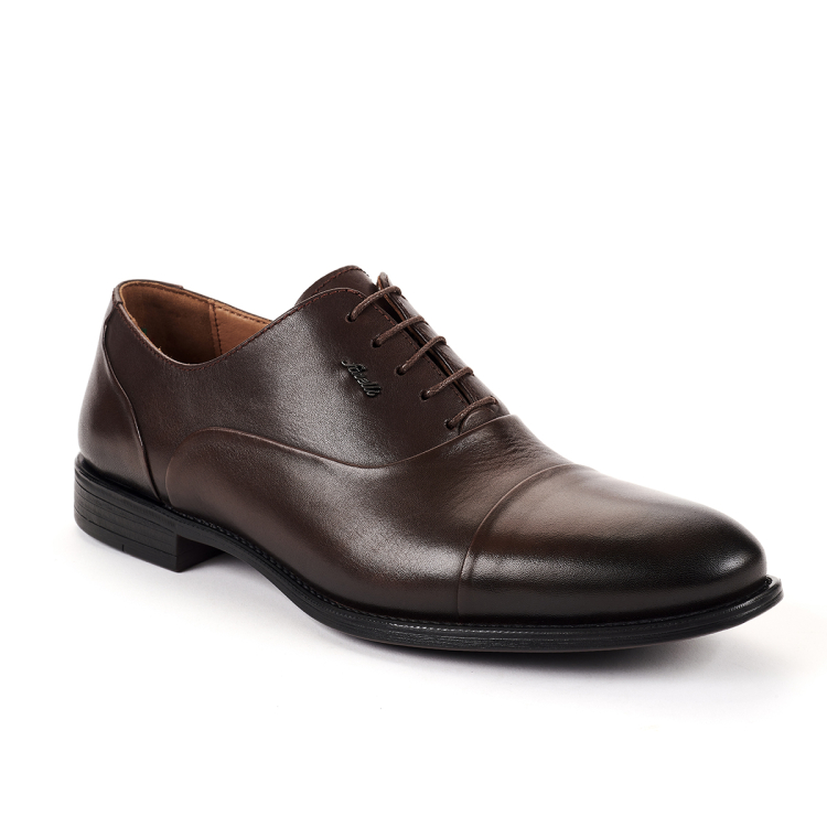 AYER-G Erkek Deri Ayakkabı Kahve - Forelli