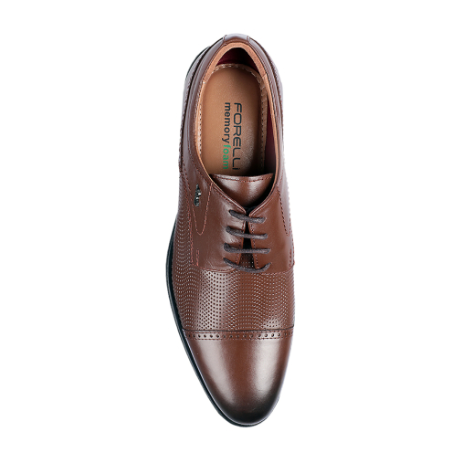 LUCAS-G Erkek Deri Ayakkabı Kahve - 5