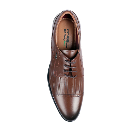 LUCAS-G Erkek Deri Ayakkabı Kahve - 5