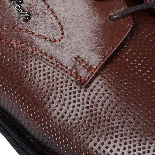 LUCAS-G Erkek Deri Ayakkabı Kahve - 4