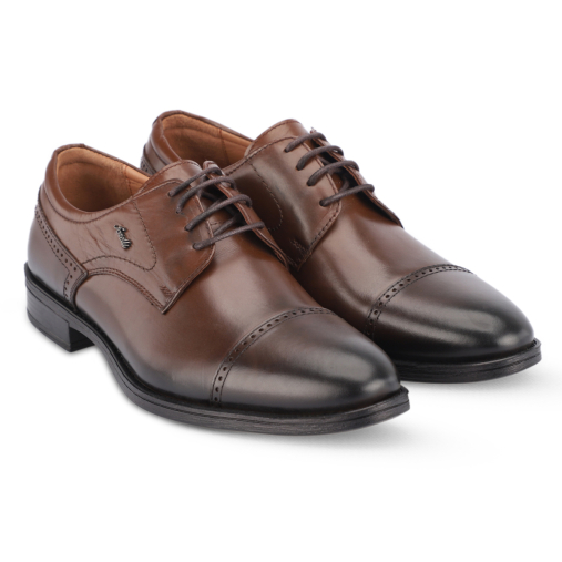 MERA-G Erkek Deri Ayakkabı Kahve - 2