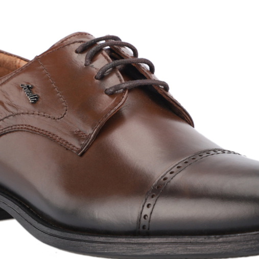 MERA-G Erkek Deri Ayakkabı Kahve - 4