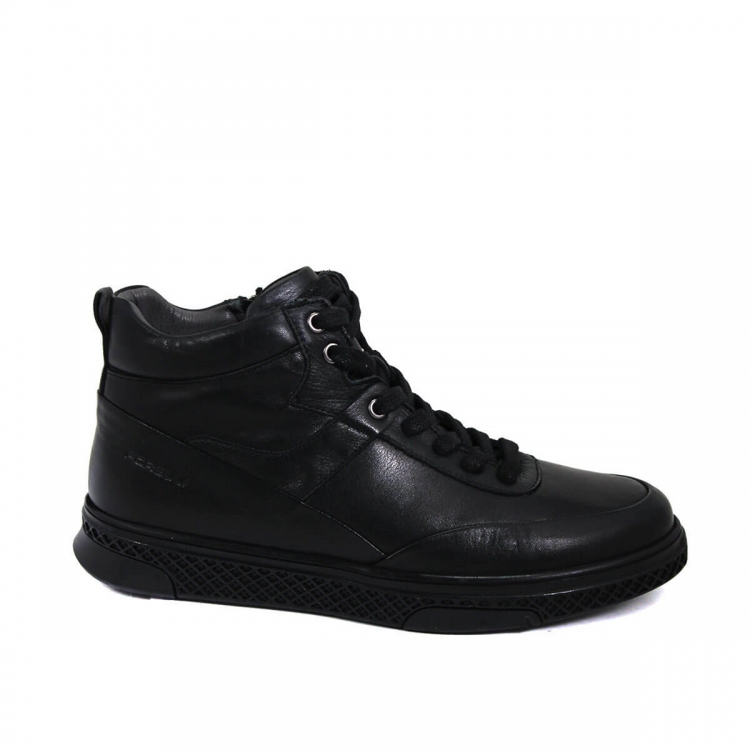 REGAN-G Erkek Deri Bot Siyah - Forelli (1)