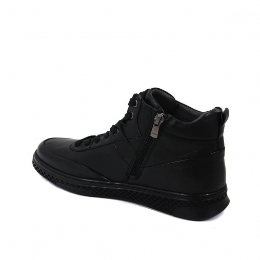 REGAN-G Erkek Deri Bot Siyah - 3