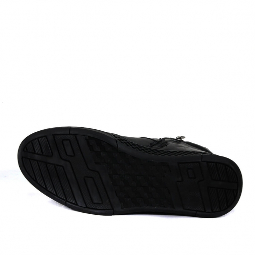 REGAN-G Erkek Deri Bot Siyah - 4