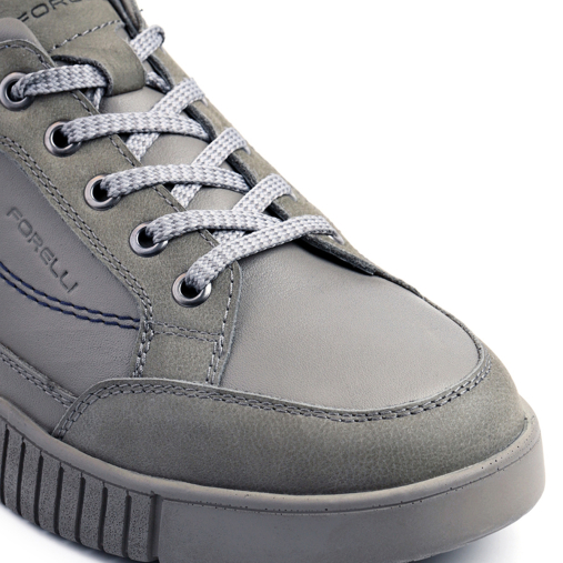 SWIFT-H Erkek Deri Ayakkabı Gri - 5