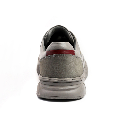 SWIFT-H Erkek Deri Ayakkabı Gri - 3