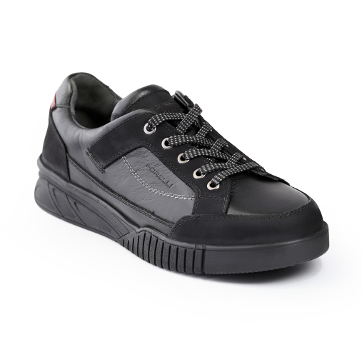 SWIFT-H Erkek Deri Ayakkabı Siyah - 1