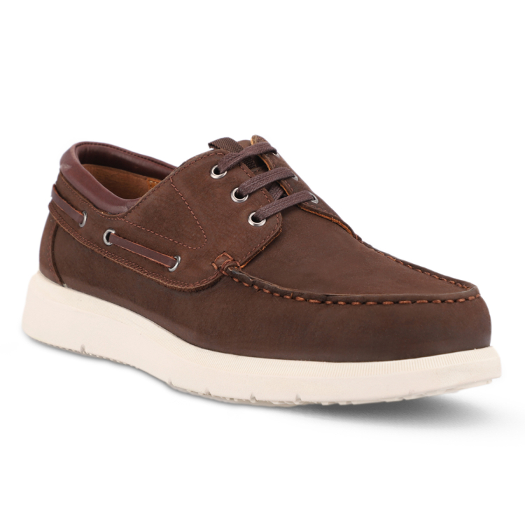 DROGO-G Erkek Deri Ayakkabı Kahve Nubuk - Forelli