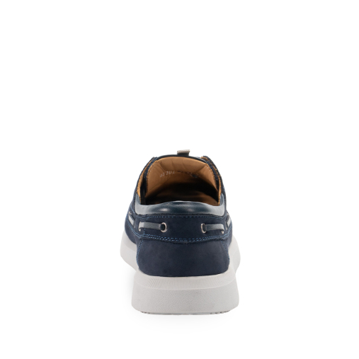 DROGO-G Erkek Deri Ayakkabı Lacivert Nubuk - 3