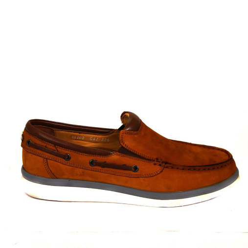 ADLER-G Erkek Deri Ayakkabı Taba Nubuk 