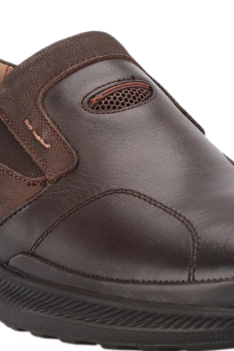 RAY-G Erkek Deri Ayakkabı Kahve - 4
