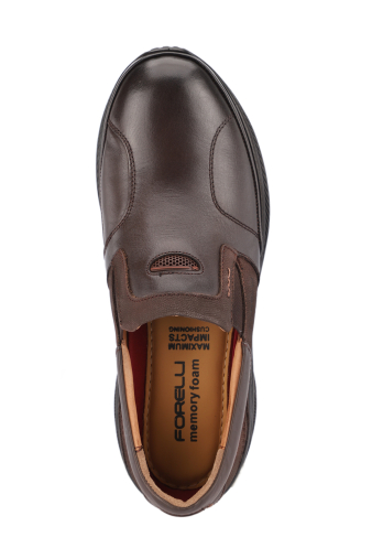 RAY-G Erkek Deri Ayakkabı Kahve - 5