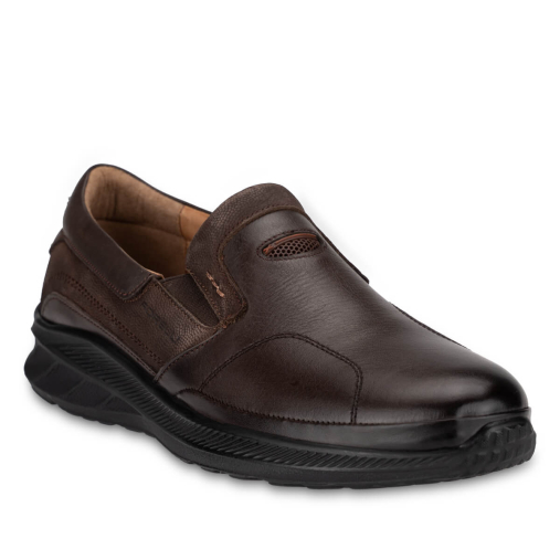 RAY-G Erkek Deri Hallux Ayakkabı Kahve - 3