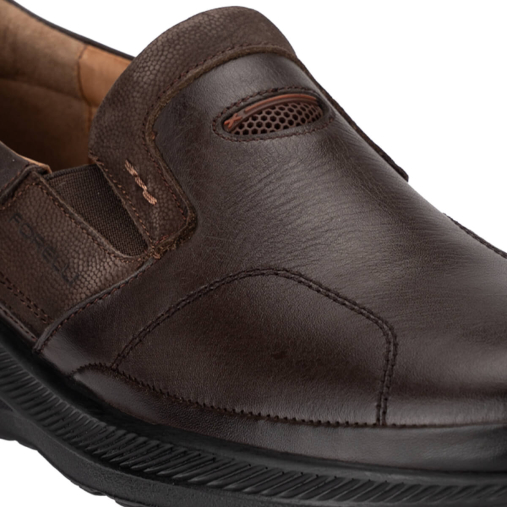 RAY-G Erkek Deri Hallux Ayakkabı Kahve - 5