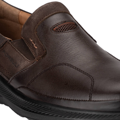 RAY-G Erkek Deri Hallux Ayakkabı Kahve - 5