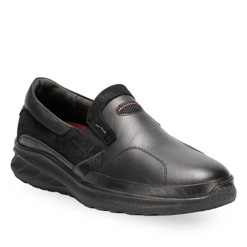 RAY-G Erkek Deri Hallux Ayakkabı Siyah - 2