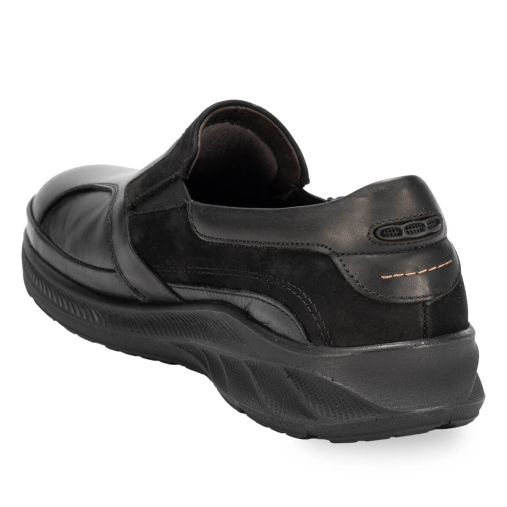 RAY-G Erkek Deri Hallux Ayakkabı Siyah - 3