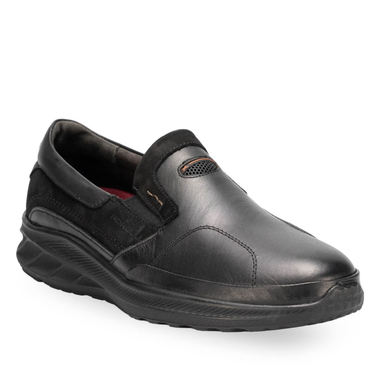 RAY-G Erkek Deri Hallux Ayakkabı Siyah - Forelli (1)