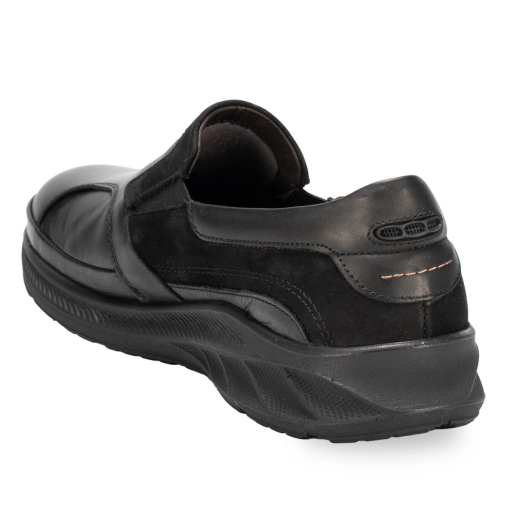 RAY-G Erkek Deri Hallux Ayakkabı Siyah - 3