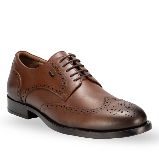 46107-H Erkek Deri Ayakkabı Taba - 2