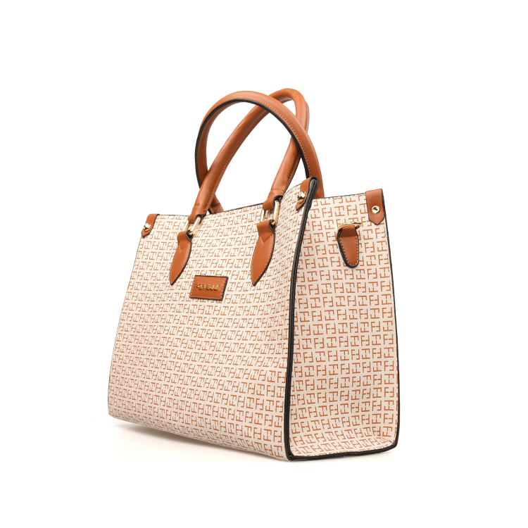 4A02 Kadın El Çantası Bej - (1)