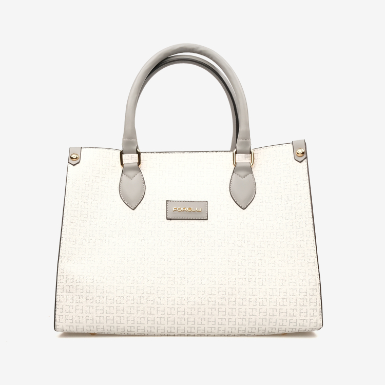 4A02 Kadın El Çantası Beyaz - 