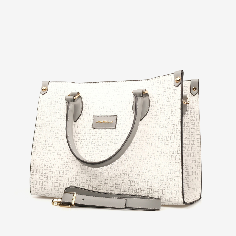 4A02 Kadın El Çantası Beyaz - (1)