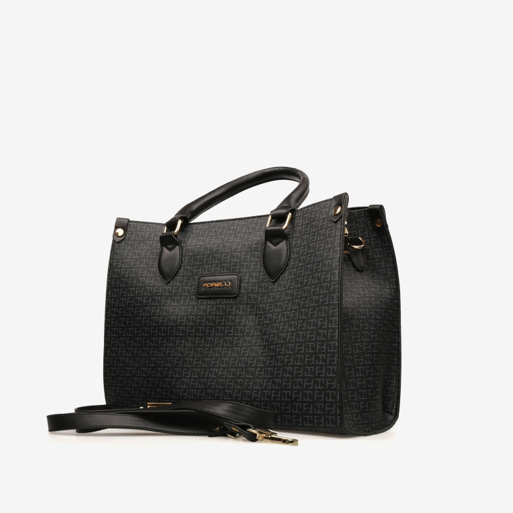 4A02 Kadın El Çantası Siyah - (1)