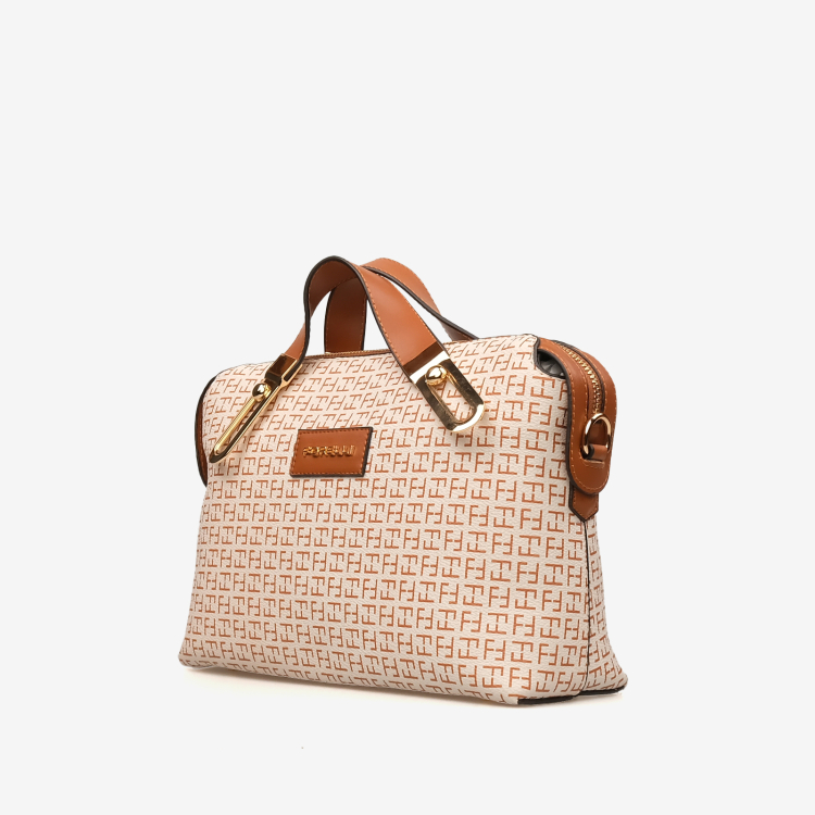 4A13 Kadın El Çantası Bej - (1)