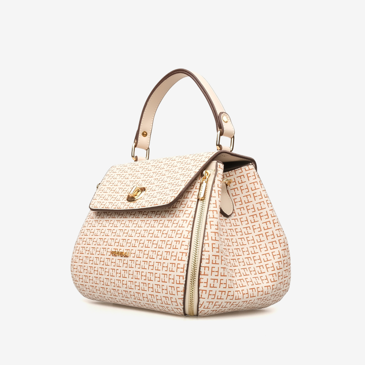 4A17 Kadın El Çantası Bej - (1)