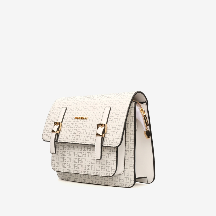 4A49 Kadın Çapraz Çanta Beyaz - (1)