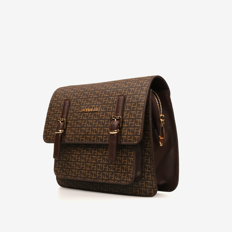 4A49 Kadın Çapraz Çanta Kahve - (1)